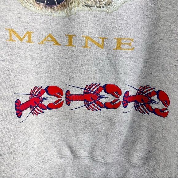 Maine Oversize Sweatshirt Sz Medium - Picture 6 of 12